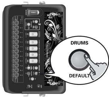 ROLAND FR-18 D RD - Maintenez le registre [SET] enforcé (il clignote lentement). - 5