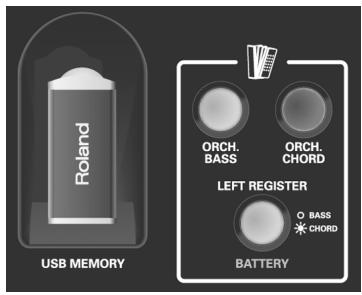 ROLAND FR-18 D RD - Sauvegarder un jeu de programmes utilisateur sur mémoire USB (en option) - 1