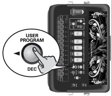 ROLAND FR-18 D RD - Utiliser les programmes utilisés pendant le jeu - 1