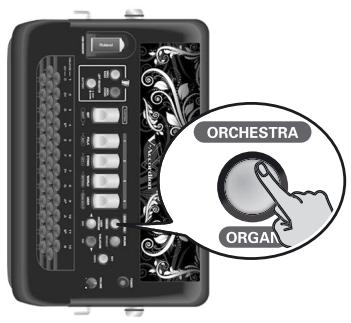 ROLAND FR-18 D RD - Utilisez les registres [1]~[4] pour sélectionner un son orchestral. - 1