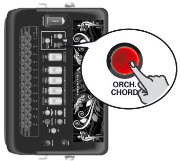 ROLAND FR-18 D RD - Appuyez à nouveau sur le bouton [ORCH. BASS] (il s'éteint) pour quitter le mode de basses orchestrales. - 1