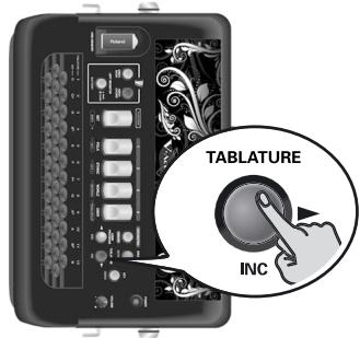 ROLAND FR-18 D RD - Changer la configuration des claviers (tablature) - 5