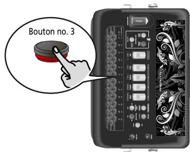 ROLAND FR-18 D RD - Maintenez le registre [SET] enforcé (il clignote lentement). - 2