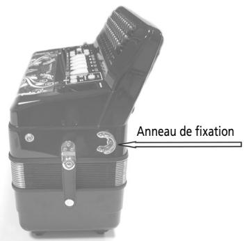ROLAND FR-18 D RD - Déballez les bretelles. - 2