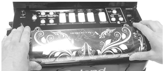 ROLAND FR-18 D RD - Personnaliser le fr-18 diatonic - 3