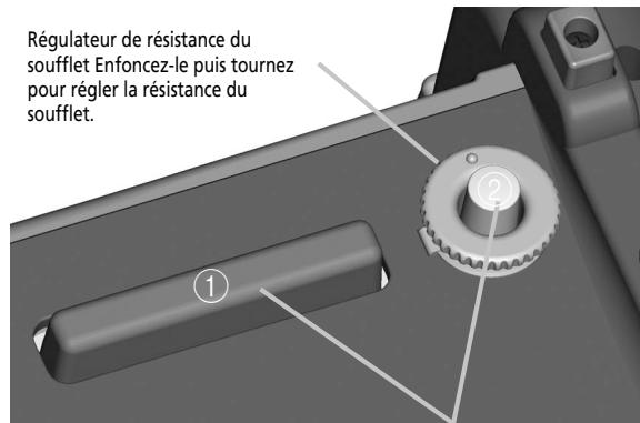 ROLAND FR-18 D RD - Régulateur de résistance du soufflet - 1