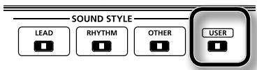 ROLAND GR-55S - Sélectionner un Patch utilisateur - 1