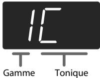 ROLAND HP302-SB - Choix de la tonique - 1