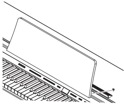 ROLAND HP302-SB - Installation du pupitre (HP302) - 2