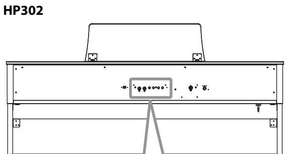 ROLAND HP302-SB - Piloter un module MIDI depuis le hp305/hp302 - 2