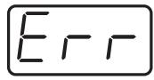ROLAND PCR-M30 - Message d'erreur - 1