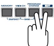 ROLAND PCR-M30 - Tableau des modes de fonctionnement - 4