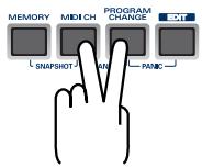 ROLAND PCR-M50 - Mode Banque (BANK) - 2