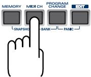 ROLAND PCR-M50 - Tableau des modes de fonctionnement - 1
