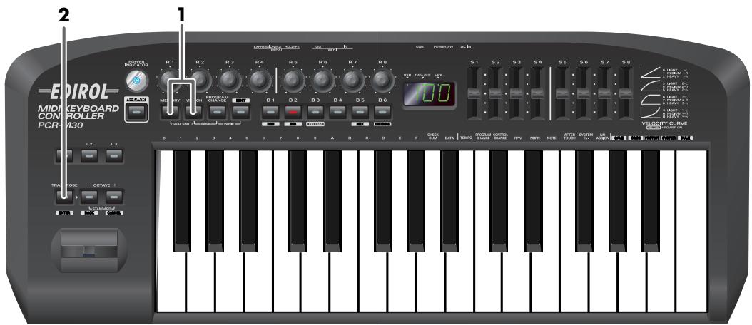 ROLAND PCR-M50 - Mode Snapshot (SNAPSHOT) - 1