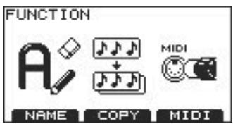 FUNCTION A MIDI NAME COPY MIDI