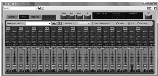 ROLAND VS-700-CS - MEMO - 1