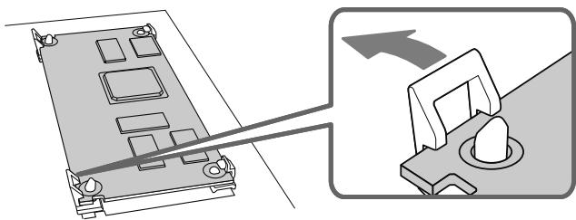 ROLAND VS-700-CS - Retirer une carte d'extension - 1