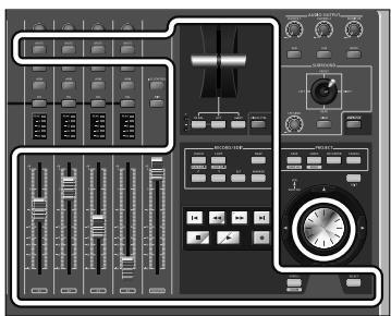 ROLAND VS-700-CS - Exemple de connexions pour I'écoute - 1