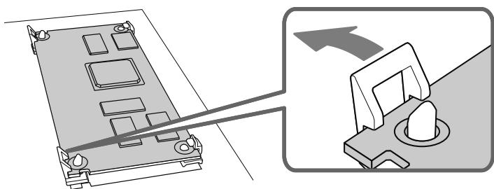 ROLAND VS-700-CS - Retirer une carte d'extension - 1