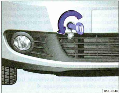 VOLKSWAGEN GOLF VI - Quand ne devez-vous pas remorquer le véhicule ? - 1