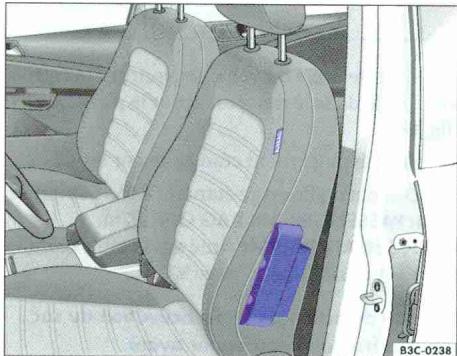 VOLKSWAGEN GOLF VI - Avertissement - 1
