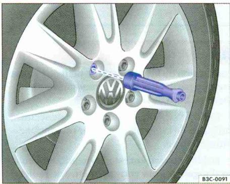 VOLKSWAGEN GOLF VI - Avertissement - 1