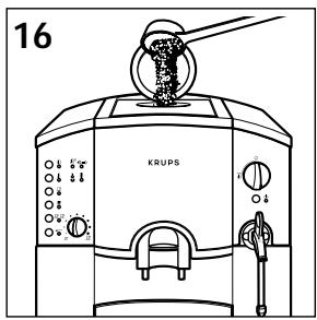 KRUPS 889 - Utilisation de mouture pré-moulue - 1