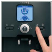 KRUPS ESPRESSERIA AUTOMATIC XP7230 - UTILISER LA BUSE À VAPEUR - 5