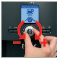 KRUPS ESPRESSERIA AUTOMATIC XP7230 - PREPARING ESPRESSO AND PRESSURE BREWED COFFEE - 5
