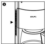 KRUPS FME4 - Making Coffee - 3