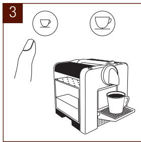 KRUPS YY1211 LE CUBE - Programmation de la quantité de café / Programming the water volume - 3