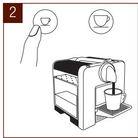 KRUPS YY1211 LE CUBE - Programmation de la quantité de café / Programming the water volume - 2