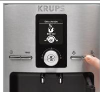 KRUPS EA8200 - Preparations avec de l'eau CHAUBE - 1