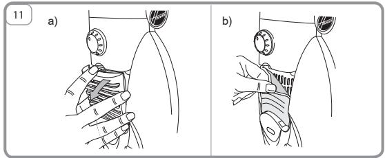 11 a) b)