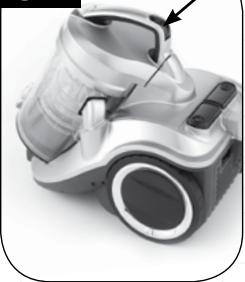 HOOVER CYCLONIC BAGLESS CANISTER - How to Clean - 1