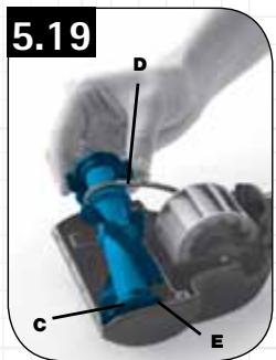 HOOVER CYCLONIC BAGLESS CANISTER - Disconnect cleaner from electrical outlet. - 3