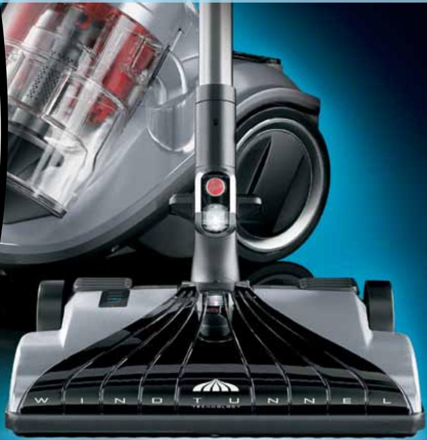 HOOVER CYCLONIC BAGLESS CANISTER - 1