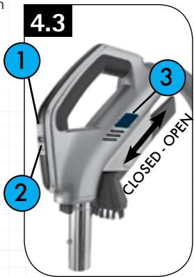 HOOVER CYCLONIC BAGLESS CANISTER - Handle/Hose Grip - 1