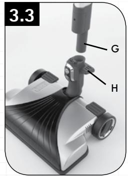 HOOVER CYCLONIC BAGLESS CANISTER - Connect Nozzle - 2