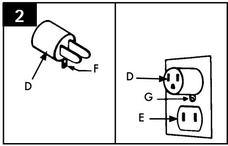 HOOVER HARD FLOOR CLEANER FH40010 - GROUNDING INSTRUCTIONS - 2