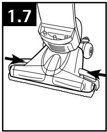 HOOVER HARD FLOOR CLEANER FH40010 - Installer les brosses et l'embout - 4