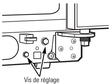 HOOVER HSXS5085 - Pour régler les roulettes sur les modèles de 21 et 23 pi : - 1