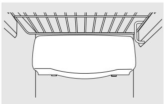 HOOVER HSXS5085 - Compartment réfrigérateur-lampe inférieure - 1
