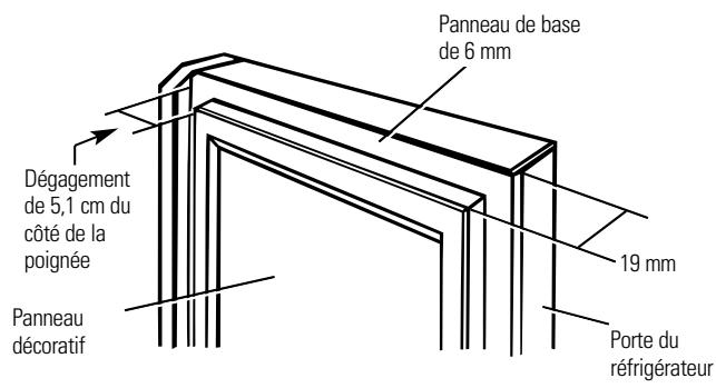 HOOVER HSXS5085 - Panneau de 19 mm ou surélevé - 2
