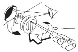 HOOVER HWF5516E - Cleaning the filter - 2