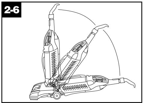 HOOVER SELF PROPELLED WINDTUNNEL BAGLESS - Carrying cleaner - 1