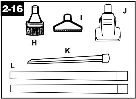 HOOVER SELF PROPELLED WINDTUNNEL BAGLESS - Attach wand and tools - 1