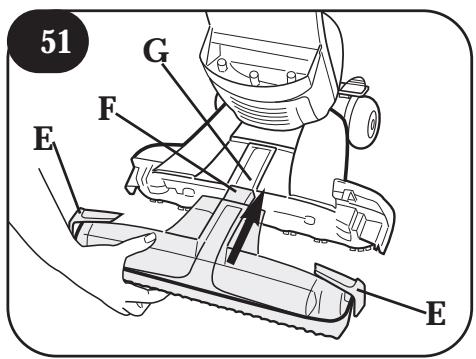 HOOVER SPINSCRUB 800 - Cleaning the nozzle - 9