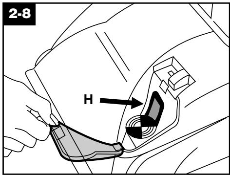 HOOVER STEAMVAC TURBOPOWER - Brush indicator - 1